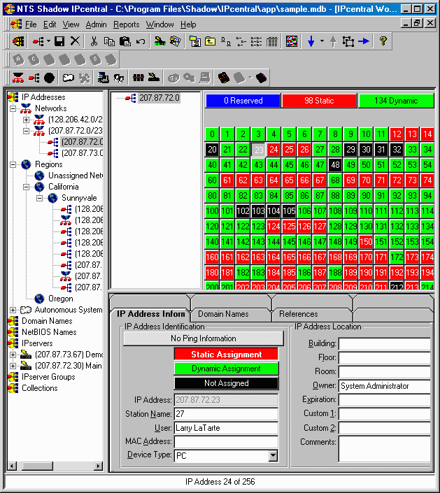 IPcentral Screen Shot