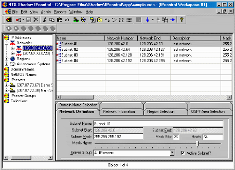 IPcentral Option Set Screen Shot